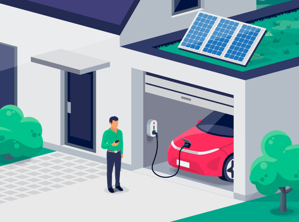 Courant Concept – Électricité à Valenciennes – Bornes auto – Panneaux Solaires